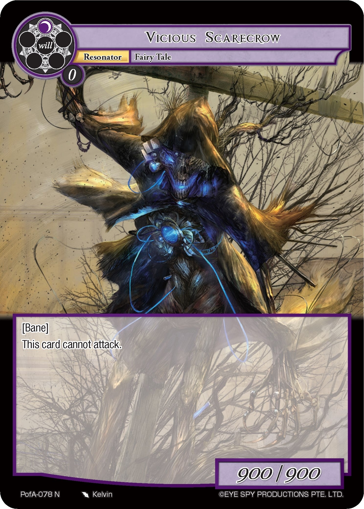 Image for Vicious Scarecrow (Alice Origin IV: Prologue of Attoractia) (PofA-078) - Force of Will