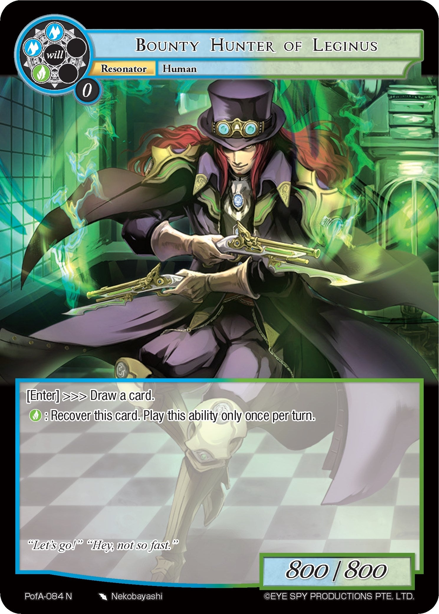 Image for Bounty Hunter of Leginus (Alice Origin IV: Prologue of Attoractia) (PofA-084) - Force of Will