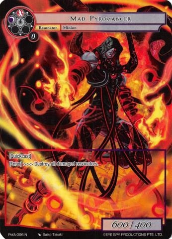 Image for Mad Pyromancer (Full Art) (Alice Origin IV: Prologue of Attoractia) (PofA-096) - Force of Will