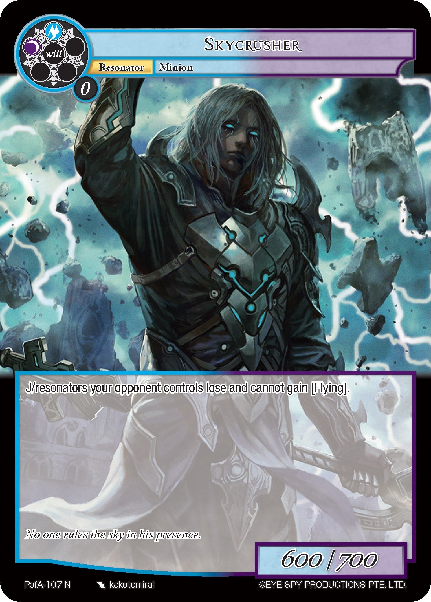 Image for Skycrusher (Alice Origin IV: Prologue of Attoractia) (PofA-107) - Force of Will