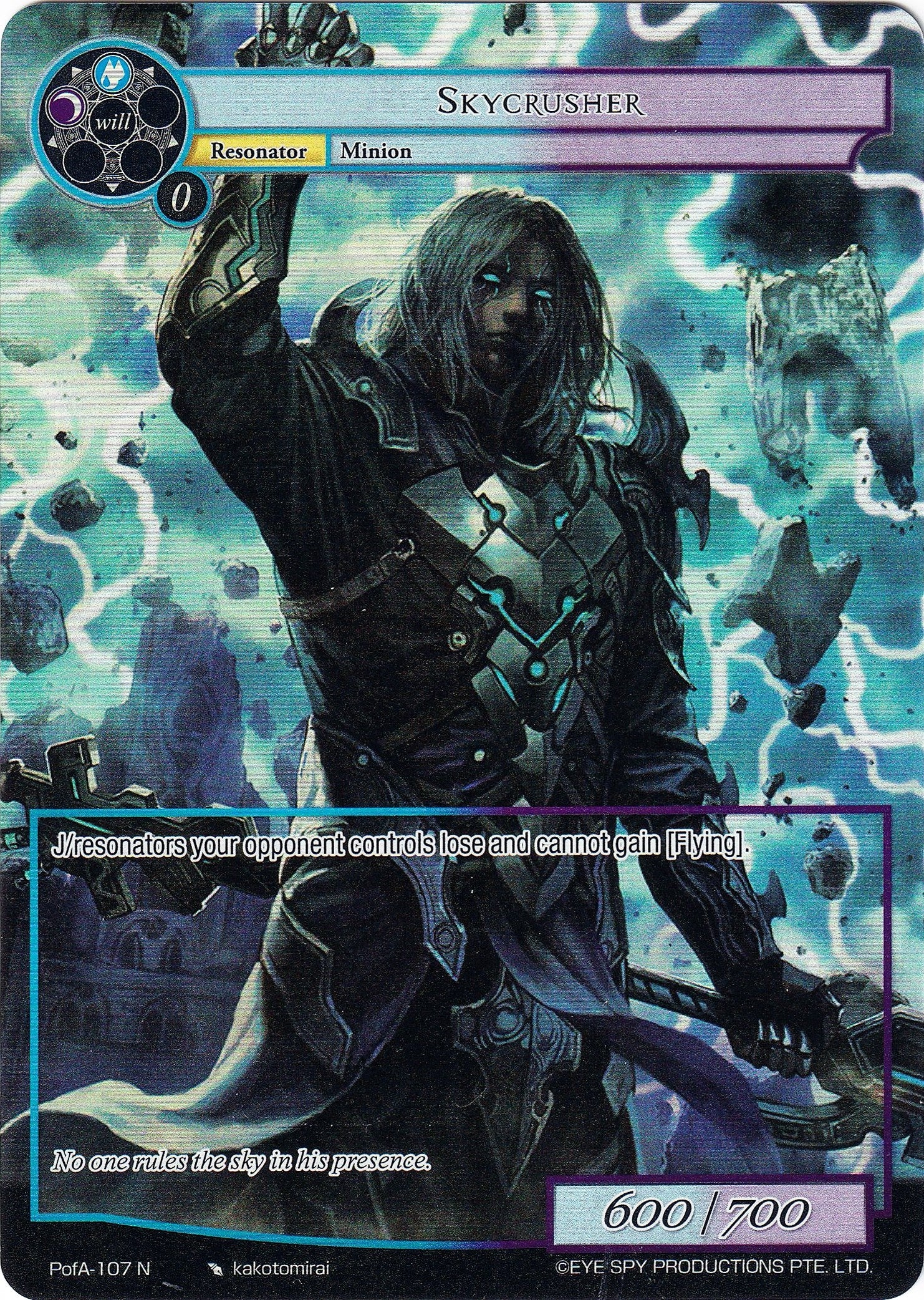 Image for Skycrusher (Full Art) (Alice Origin IV: Prologue of Attoractia) (PofA-107) - Force of Will