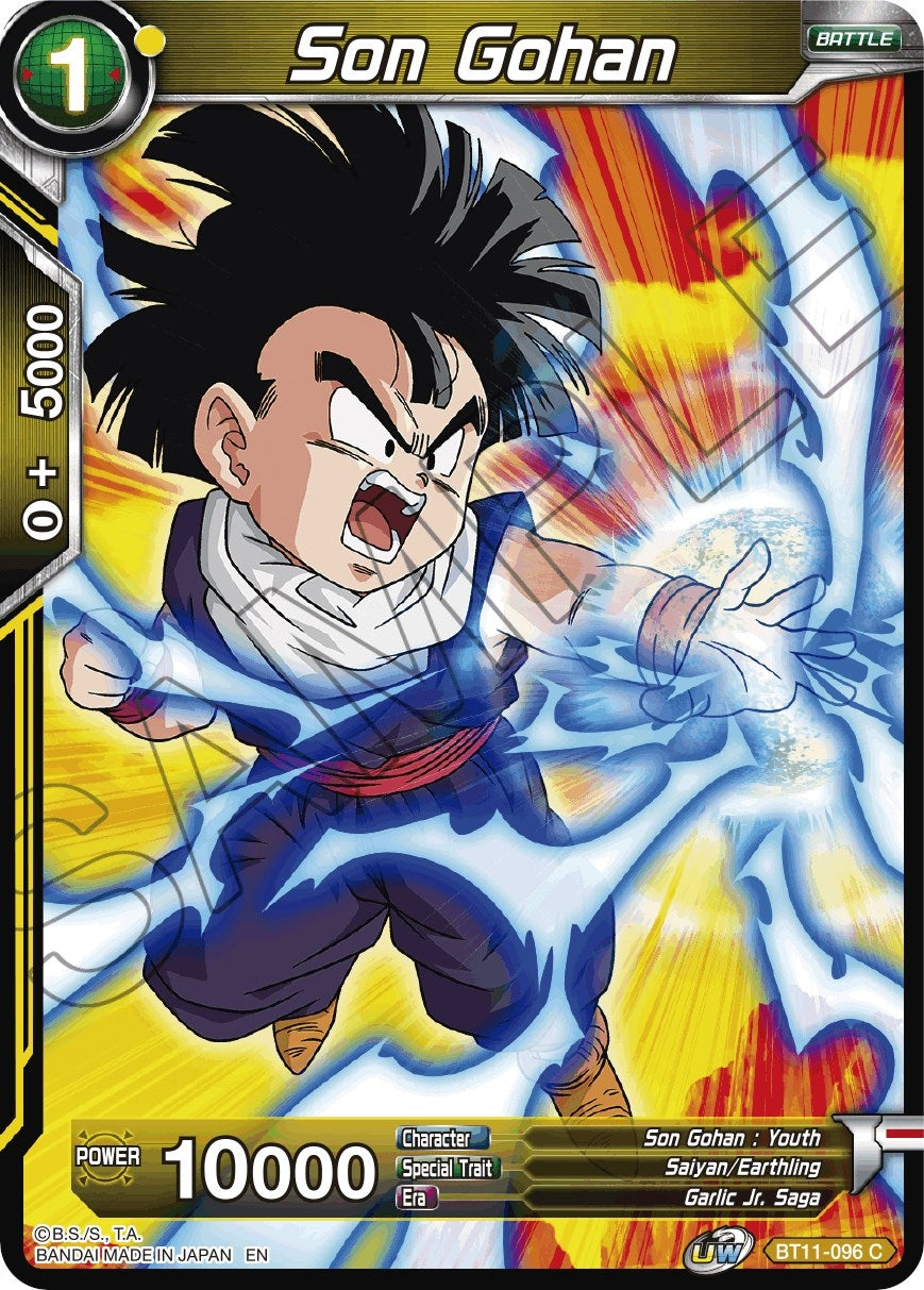 Image for Son Gohan (Yellow) (Vermilion Bloodline) (BT11-096) - Dragon Ball Super: Masters