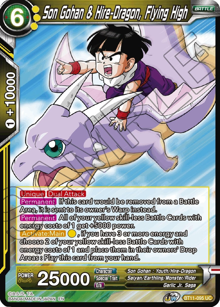 Image for Son Gohan & Hire-Dragon, Flying High (Vermilion Bloodline) (BT11-095) - Dragon Ball Super: Masters