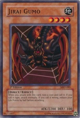 Image for Jirai Gumo (Metal Raiders) (MRD-089) - YuGiOh