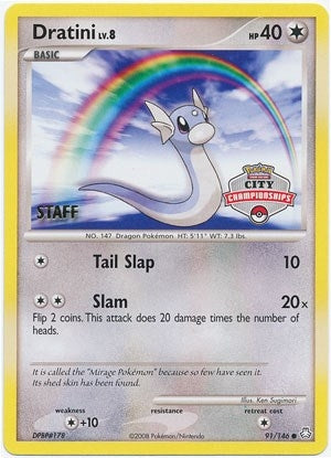 Image for Dratini - 91/146 (City Championships) [Staff] (League & Championship Cards) (091/146) - Pokemon