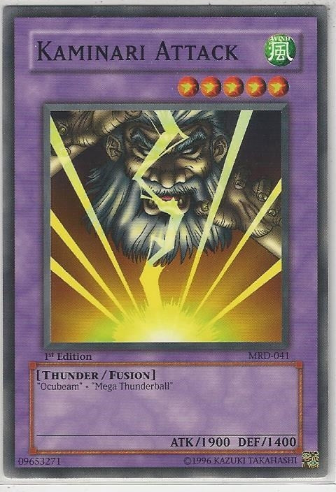 Image for Kaminari Attack (Metal Raiders) (MRD-041) - YuGiOh