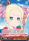 Image for Beatrice Trying Her Best Alone (SR) (Re:ZERO Memory Snow) (RZ/S68-E018S SR) - Weiss Schwarz