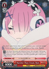 Image for Harsher Than Usual, Ram (Re:ZERO Memory Snow) (RZ/S68-E033 U) - Weiss Schwarz