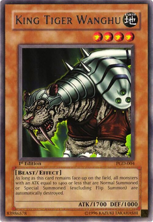 Image for King Tiger Wanghu (Pharaonic Guardian) (PGD-004) - YuGiOh