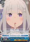 Image for Internet Literacy? Emilia (Re:ZERO Memory Snow) (RZ/S68-E071 U) - Weiss Schwarz
