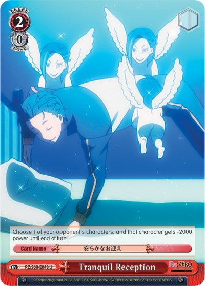 Image for Tranquil Reception (Re:ZERO Memory Snow) (RZ/S68-E048 U) - Weiss Schwarz