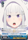 Image for No Cheating, Emilia (Re:ZERO Memory Snow) (RZ/S68-E062 R) - Weiss Schwarz
