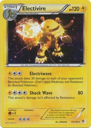 Image for Electivire - 54/149 (Cosmos Holo) (Blister Exclusives) (054/149) - Pokemon