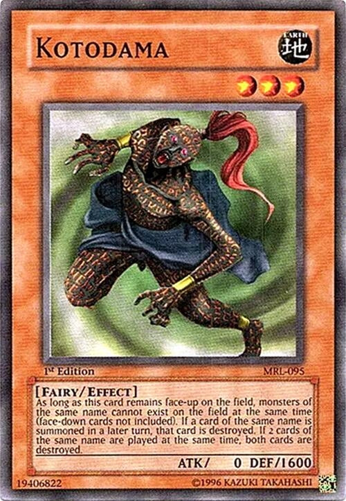Image for Kotodama (Magic Ruler) (MRL-095) - YuGiOh