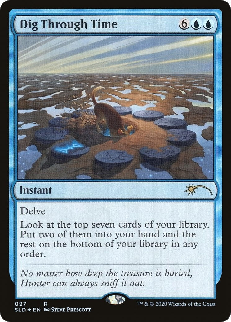 Image for Dig Through Time (Secret Lair Drop Series) (97) - Magic: The Gathering