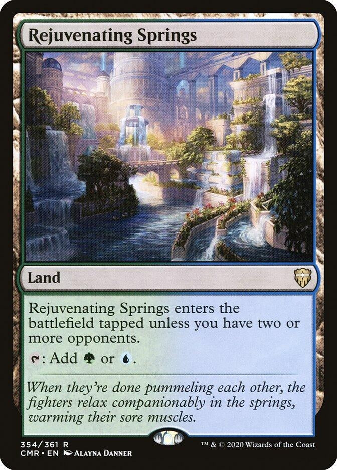 Image for Rejuvenating Springs (Commander Legends) (354) - Magic: The Gathering
