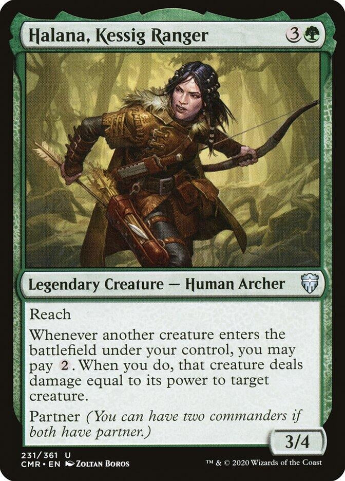 Image for Halana, Kessig Ranger (Commander Legends) (231) - Magic: The Gathering