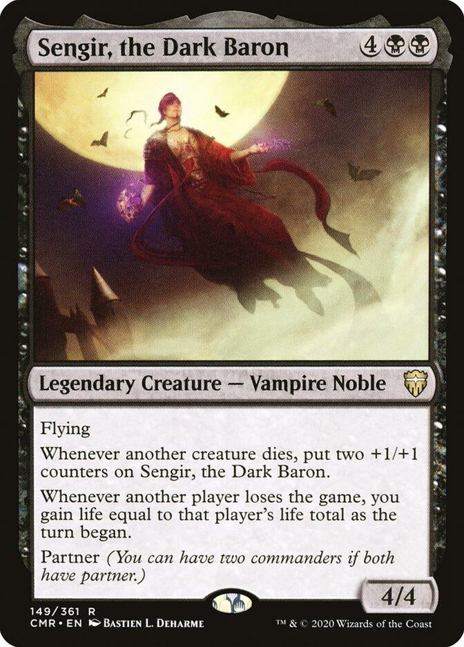 Image for Sengir, the Dark Baron (Commander Legends) (149) - Magic: The Gathering