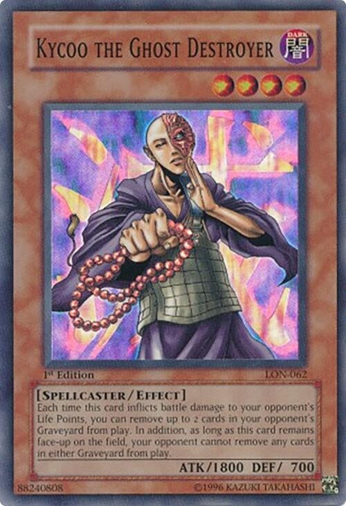 Image for Kycoo the Ghost Destroyer (Labyrinth of Nightmare) (LON-062) - YuGiOh