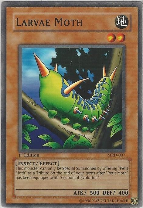 Image for Larvae Moth (Metal Raiders) (MRD-007) - YuGiOh
