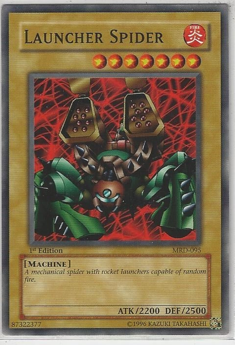 Image for Launcher Spider (Metal Raiders) (MRD-095) - YuGiOh
