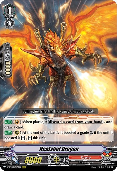 Image for Heatshot Dragon (V-BT08: Silverdust Blaze) (V-BT08/010EN RRR) - Cardfight Vanguard