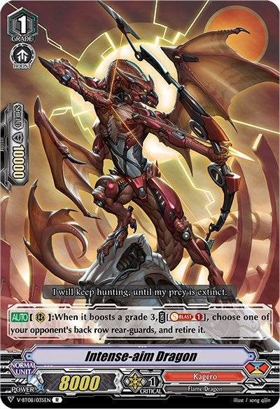 Image for Intense-aim Dragon (V-BT08: Silverdust Blaze) (V-BT08/035EN R) - Cardfight Vanguard