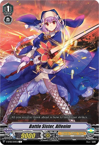 Image for Battle Sister, Alfenim (V-BT08: Silverdust Blaze) (V-BT08/049EN C) - Cardfight Vanguard