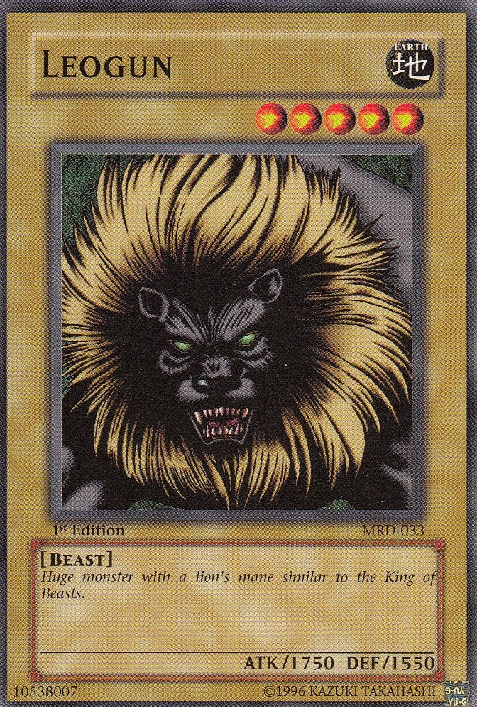 Image for Leogun (Metal Raiders) (MRD-033) - YuGiOh