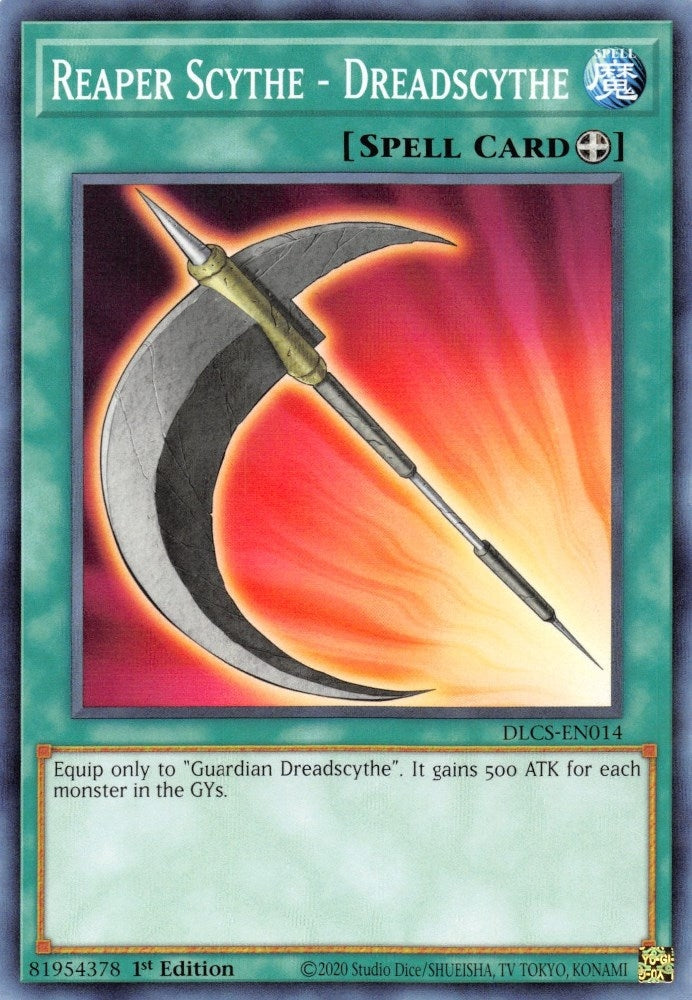 Image for Reaper Scythe - Dreadscythe (Dragons of Legend: The Complete Series) (DLCS-EN014) - YuGiOh