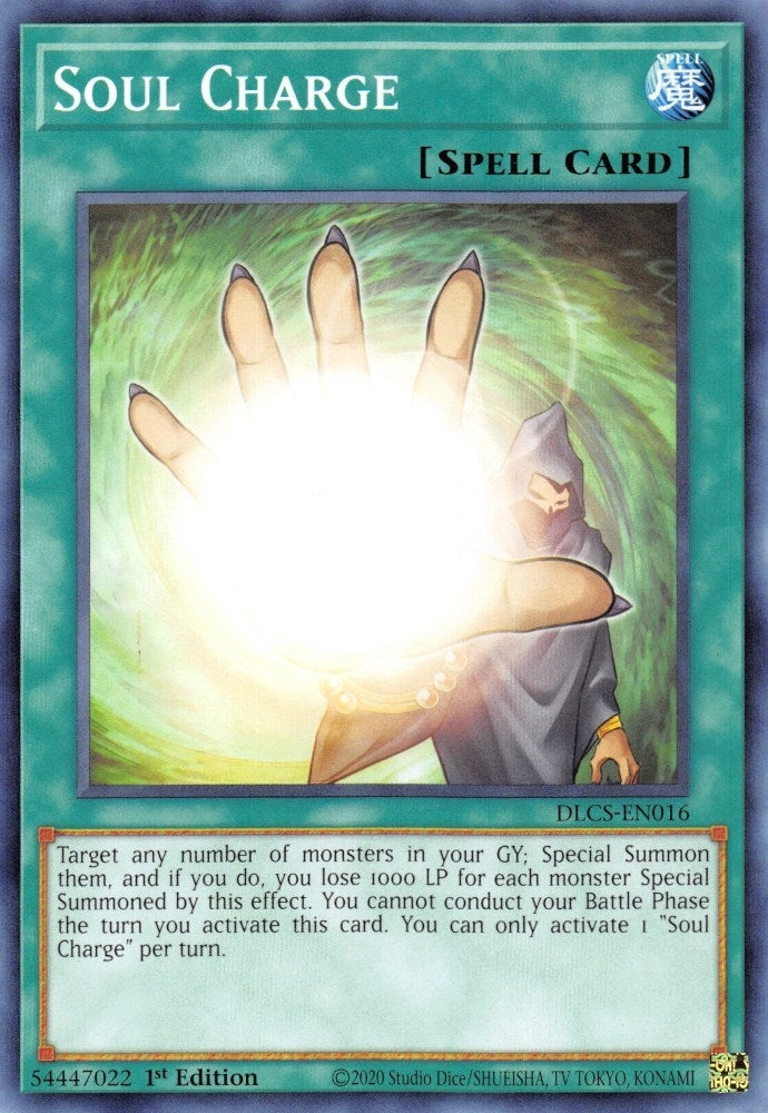 Image for Soul Charge (Dragons of Legend: The Complete Series) (DLCS-EN016) - YuGiOh