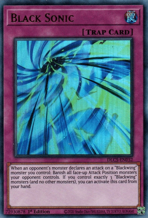 Image for Black Sonic (Dragons of Legend: The Complete Series) (DLCS-EN032) - YuGiOh