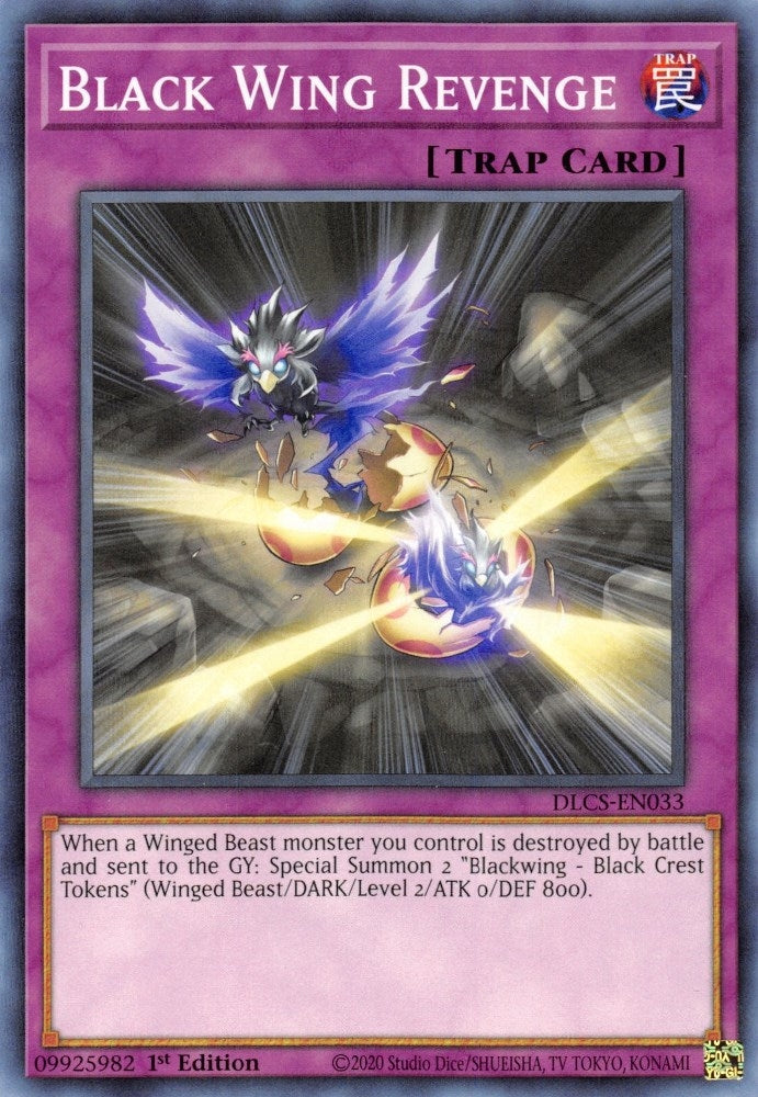Image for Black Wing Revenge (Dragons of Legend: The Complete Series) (DLCS-EN033) - YuGiOh