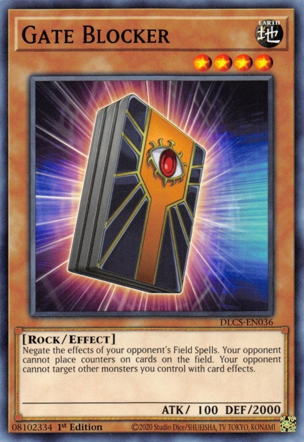 Image for Gate Blocker (Dragons of Legend: The Complete Series) (DLCS-EN036) - YuGiOh