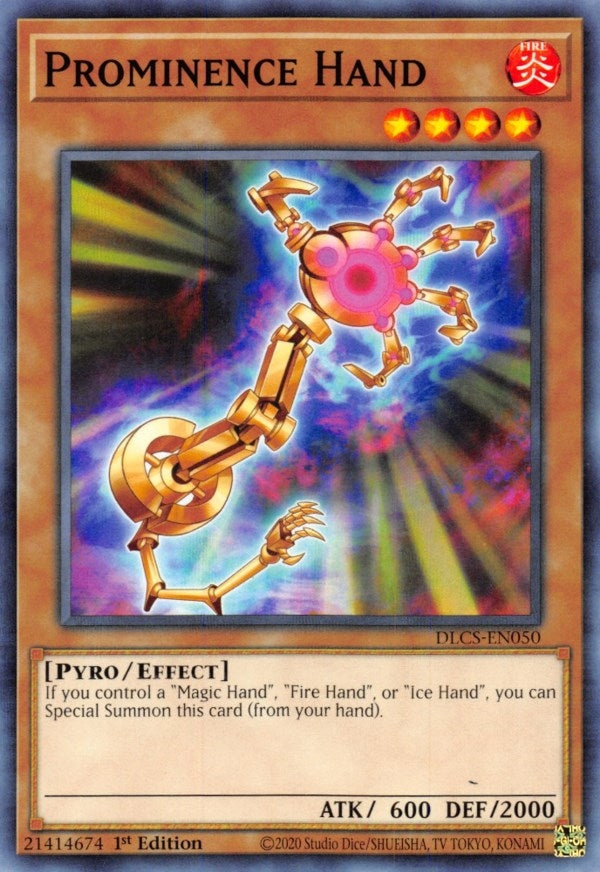 Image for Prominence Hand (Dragons of Legend: The Complete Series) (DLCS-EN050) - YuGiOh