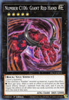 Image for Number C106: Giant Red Hand (Dragons of Legend: The Complete Series) (DLCS-EN051) - YuGiOh