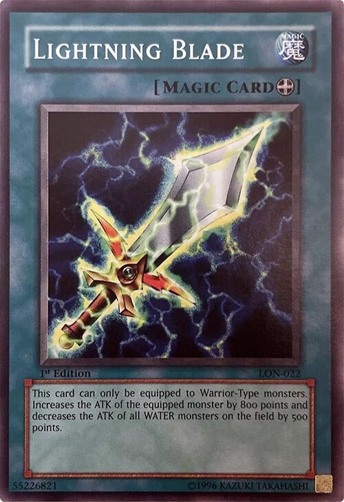 Image for Lightning Blade (Labyrinth of Nightmare) (LON-022) - YuGiOh