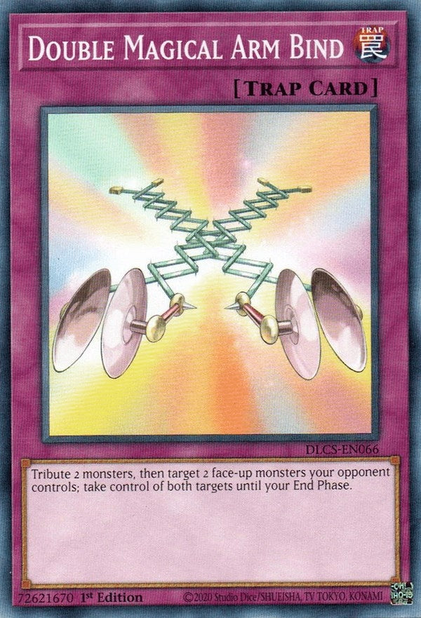 Image for Double Magical Arm Bind (Dragons of Legend: The Complete Series) (DLCS-EN066) - YuGiOh