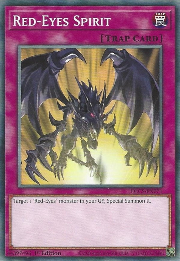 Image for Red-Eyes Spirit (Dragons of Legend: The Complete Series) (DLCS-EN071) - YuGiOh