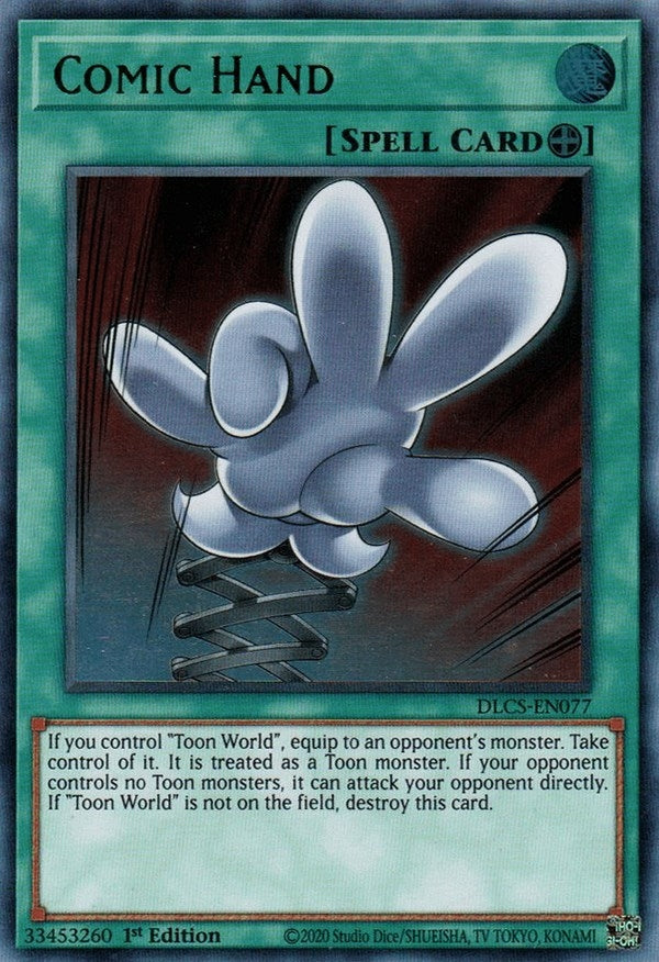 Image for Comic Hand (Dragons of Legend: The Complete Series) (DLCS-EN077) - YuGiOh