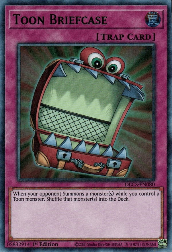 Image for Toon Briefcase (Dragons of Legend: The Complete Series) (DLCS-EN080) - YuGiOh
