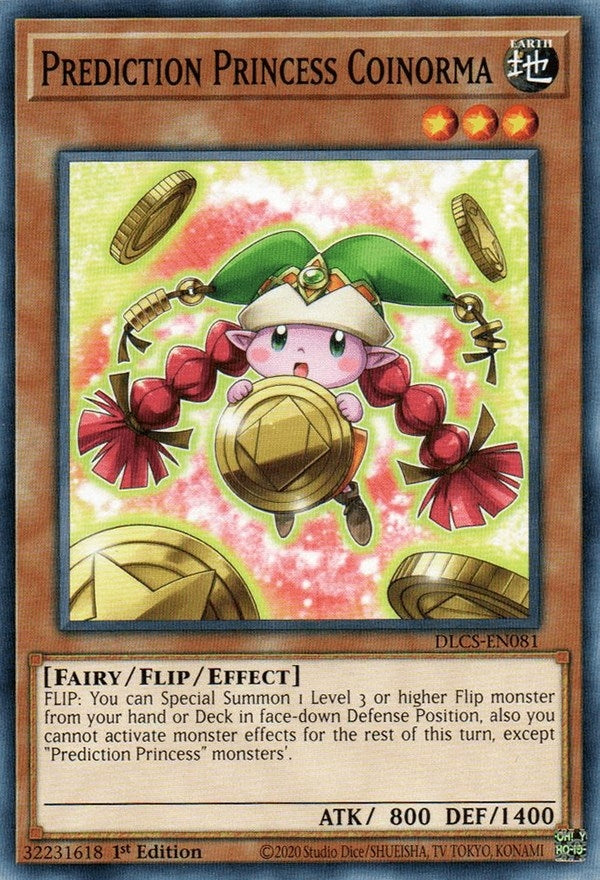 Image for Prediction Princess Coinorma (Dragons of Legend: The Complete Series) (DLCS-EN081) - YuGiOh