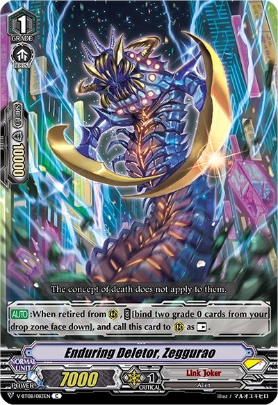 Image for Enduring Deletor, Zeggurao (V-BT08: Silverdust Blaze) (V-BT08/083EN C) - Cardfight Vanguard