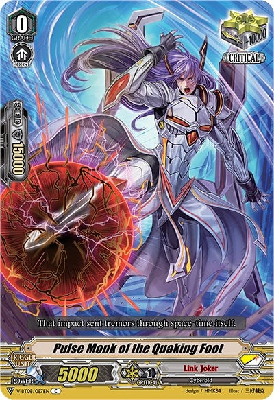 Image for Pulse Monk of the Quaking Foot (V-BT08: Silverdust Blaze) (V-BT08/087EN C) - Cardfight Vanguard