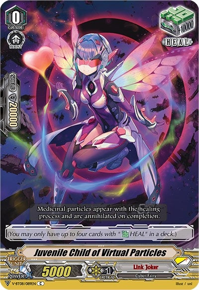 Image for Juvenile Child of Virtual Particles (V-BT08: Silverdust Blaze) (V-BT08/089EN C) - Cardfight Vanguard