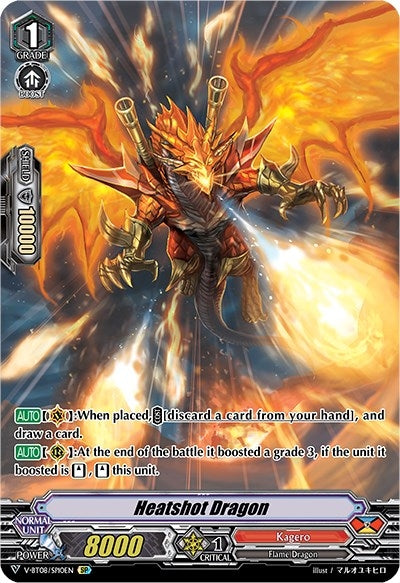 Image for Heatshot Dragon (SP) (V-BT08: Silverdust Blaze) (V-BT08/SP10EN SP) - Cardfight Vanguard