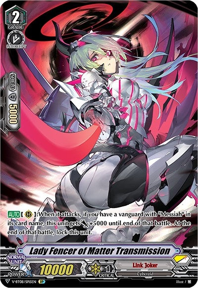 Image for Lady Fencer of Matter Transmission (SP) (V-BT08: Silverdust Blaze) (V-BT08/SP15EN SP) - Cardfight Vanguard