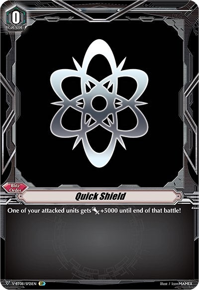Image for Quick Shield (Link Joker) (SP) (V-BT08: Silverdust Blaze) (V-BT08/SP21EN SP) - Cardfight Vanguard