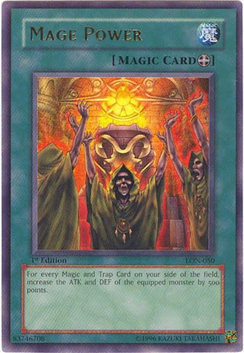 Image for Mage Power (Labyrinth of Nightmare) (LON-050) - YuGiOh