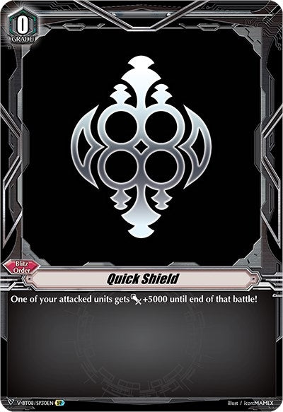 Image for Quick Shield (Oracle Think Tank) (SP) (V-BT08: Silverdust Blaze) (V-BT08/SP30EN SP) - Cardfight Vanguard